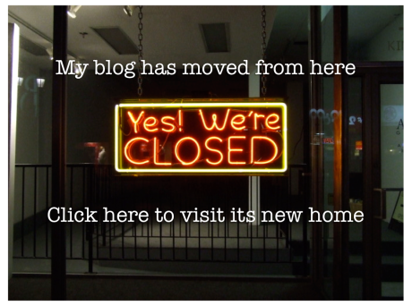 This blog has moved. Click here to visit my new home!